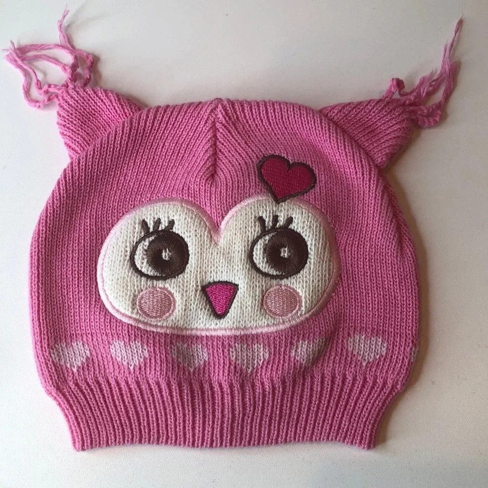 Set of Four Cute Baby Kids Hats NWOT Infant up to 18 mo